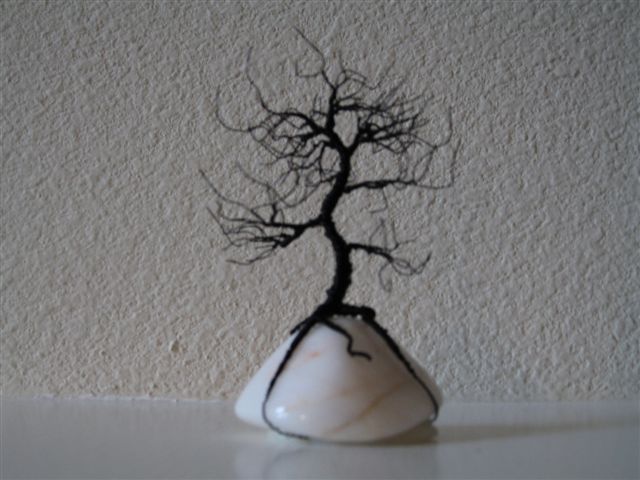 This one is made from black wire.
